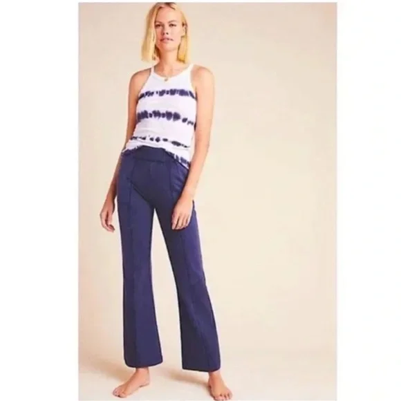 Anthropologie Saturday Sunday Johanna Lounge Sweatpants Blue size M - Picture 1 of 7